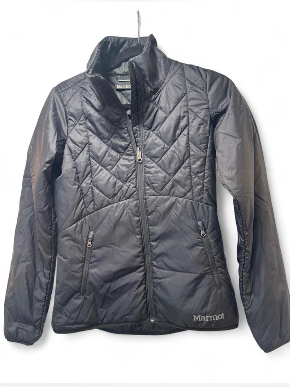 NWOT Marmot Women's Black Quilted Lightweight Puffer Jacket